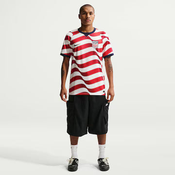 Camisa Estados Unidos Nike I 2026/27 Torcedor Pro Masculina
